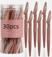 Set of 66 rose gold eyelash extensions with a clear container labeled '66pcs'.