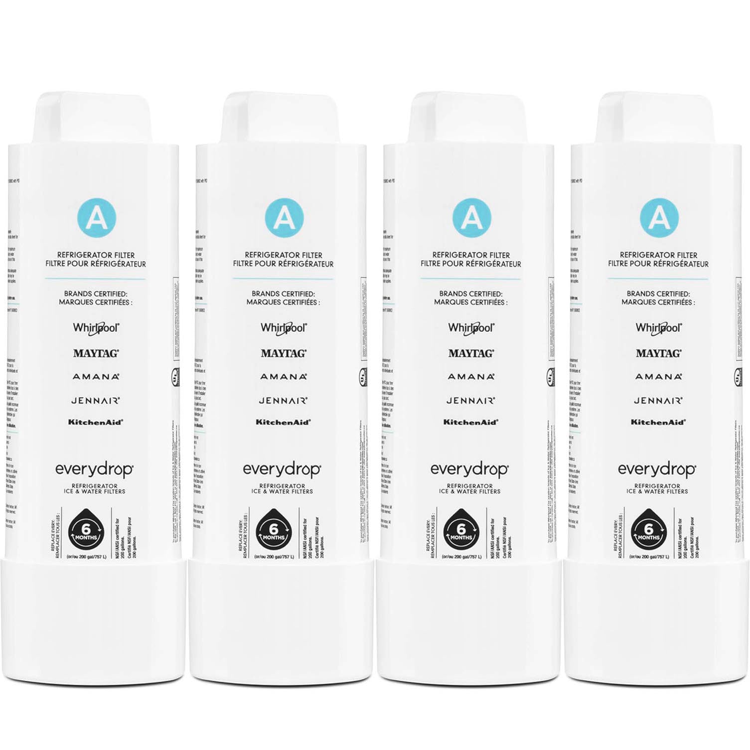 EDRARXD1 water filter A - EDRARXD1B refrigerator water filter - FILTER A