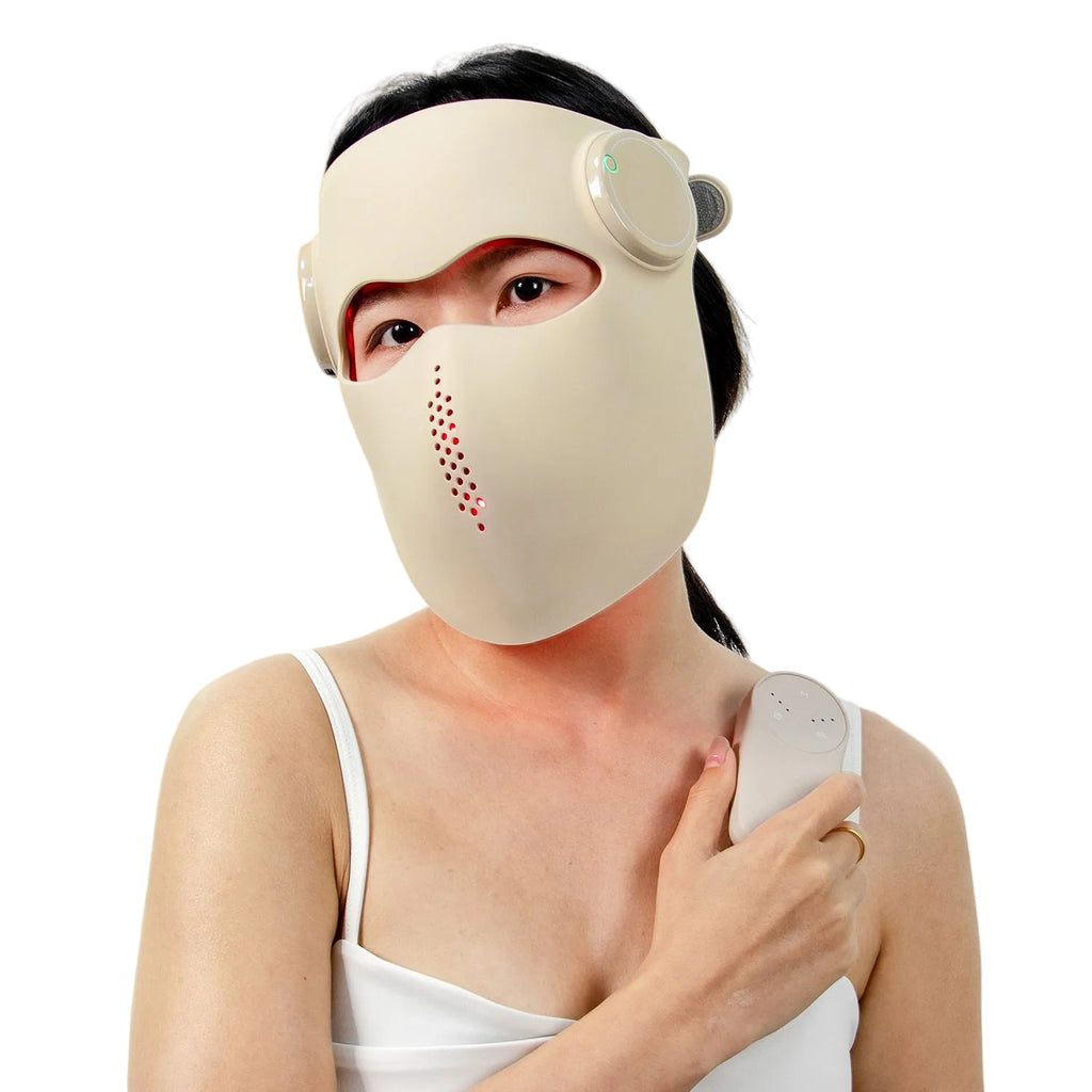 Available color options for the premium LED skincare face mask